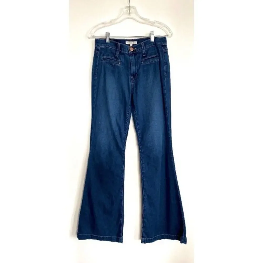 Joie Nouveau Flare Cobalt Wash Jeans Size 27